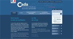 Desktop Screenshot of cada.fr