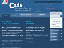 Tablet Screenshot of cada.fr